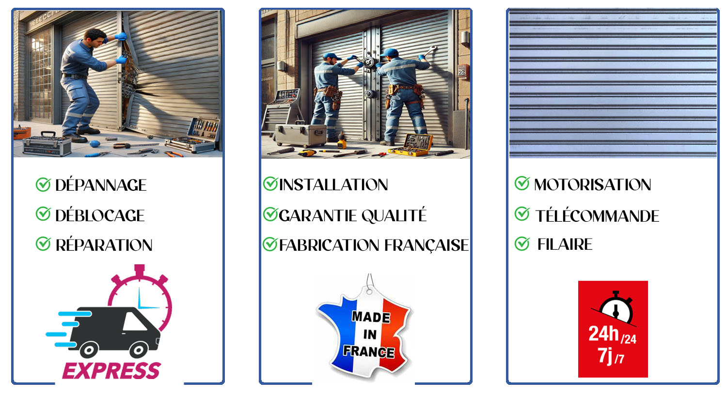 Reparation Rideau Metallique Antony