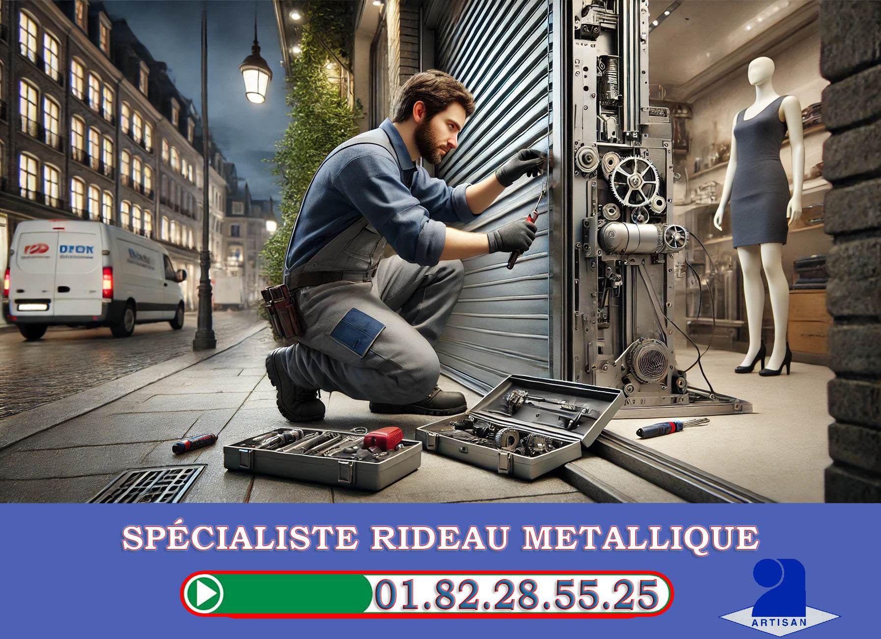 Reparation Rideau Metallique Antony